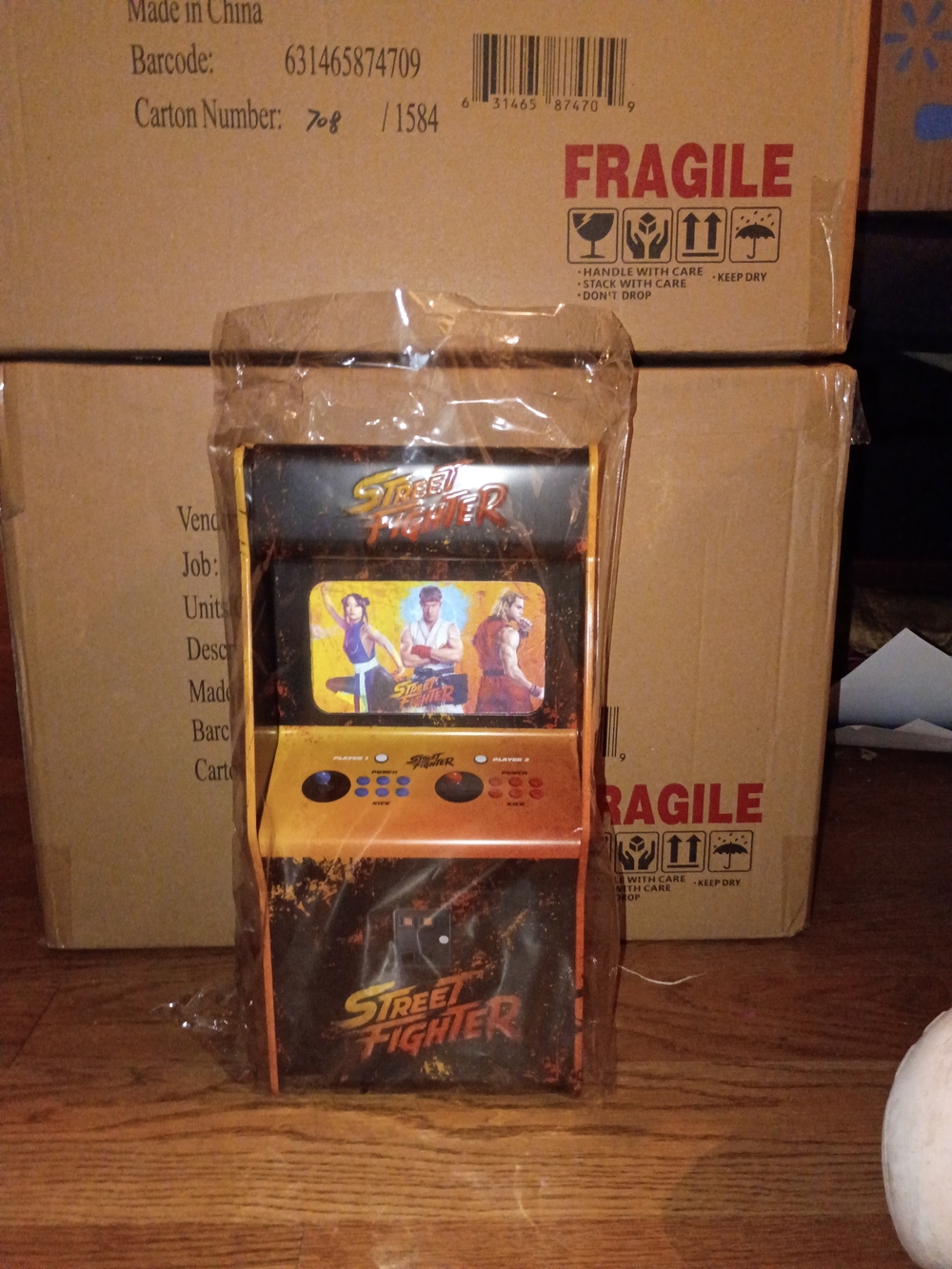 Street Fighter Movie 2026 Arcade Popcorn Bucket AMC Theaters NEW In Plastic